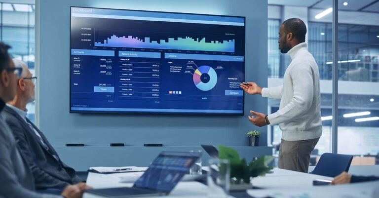 Financial Report Dashboard